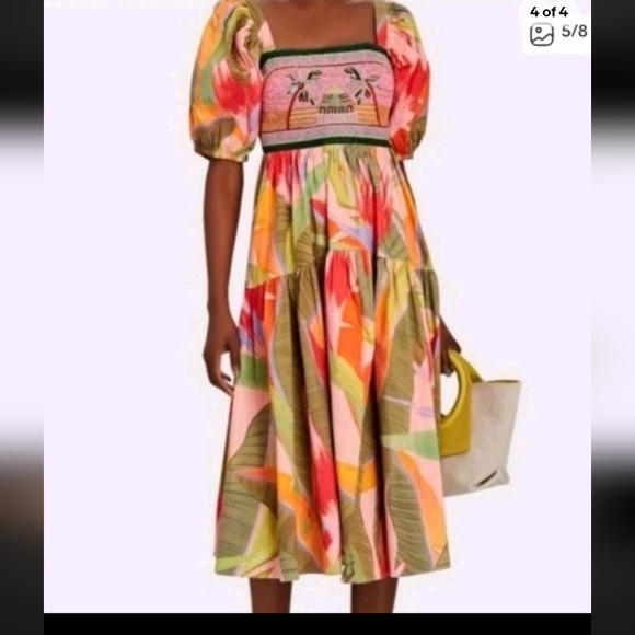 Farm Rio Beaded Mididress - Picture 3 of 4